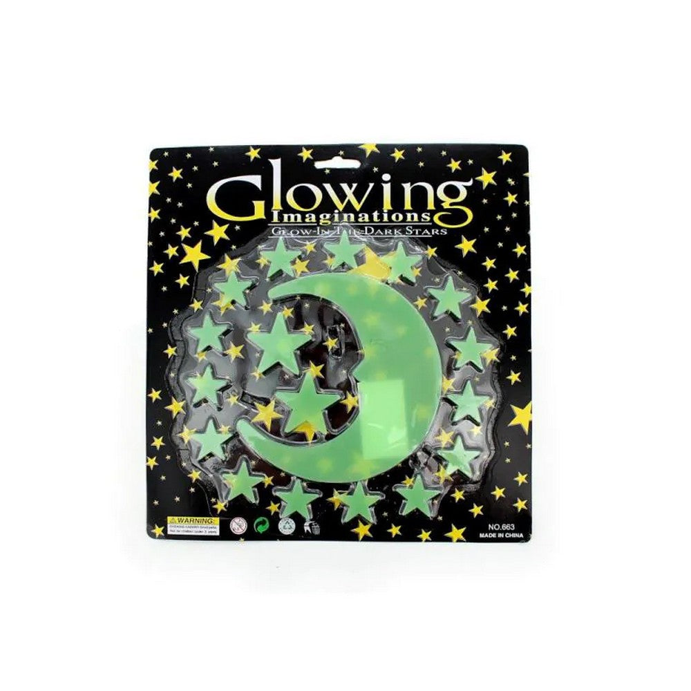Glow-In-The-Dark Moon & Stars