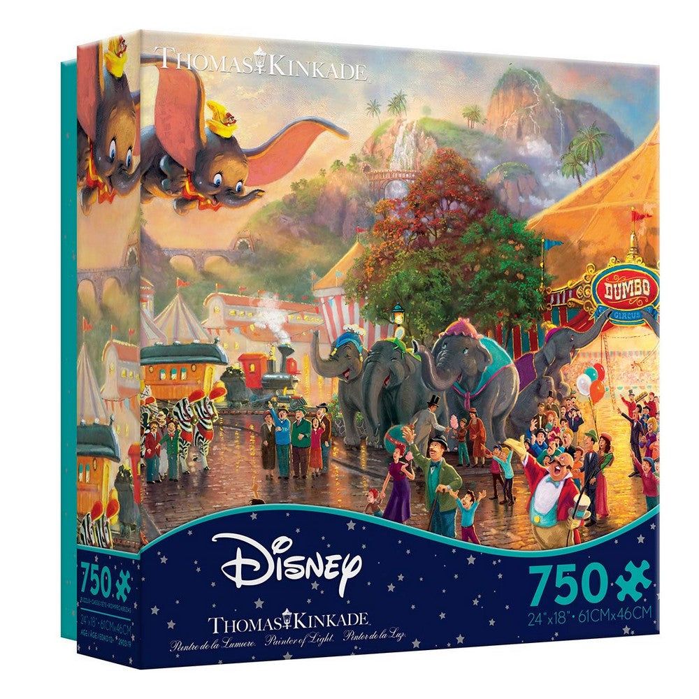 Floor Puzzle - Thomas Kinkade - Disney - Dumbo 750pc