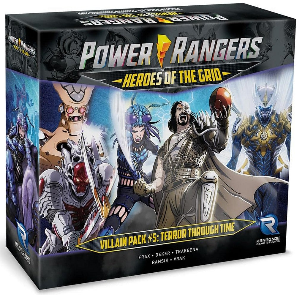 PREORDER Power Rangers Heroes of the Grid - Villain Pack #5 Terror Through Time