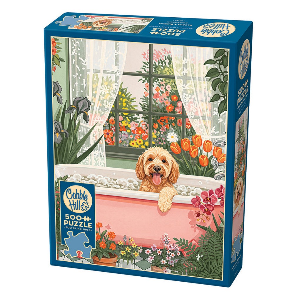 Puzzle - Cobble Hill - Blooms and Bubbles 500pc