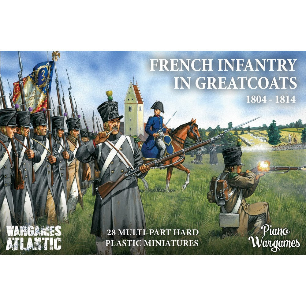 Wargames Atlantic - Sharpes Rifles - French Infantry in Greatcoats (1804-1814)