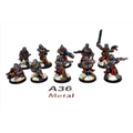Warhammer Imperial Guard Valhallen Shock Troops Metal A36
