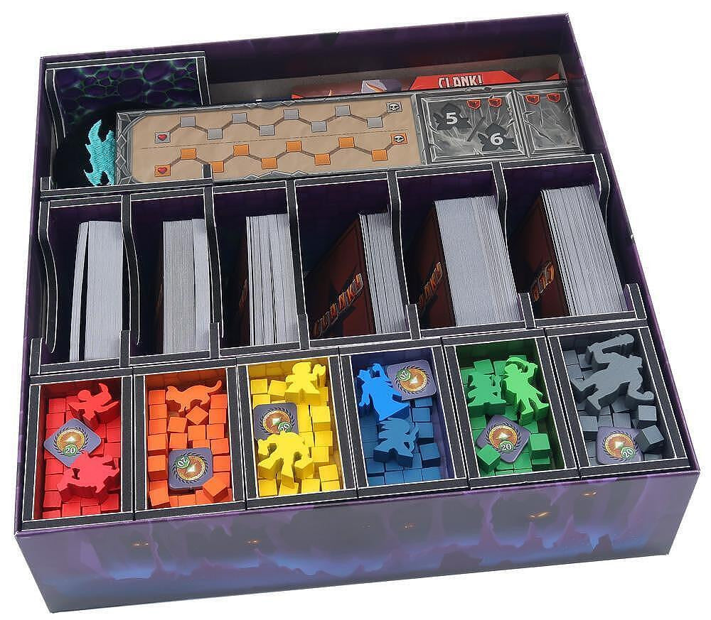 Folded Space Game Inserts - Clank! Catacombs