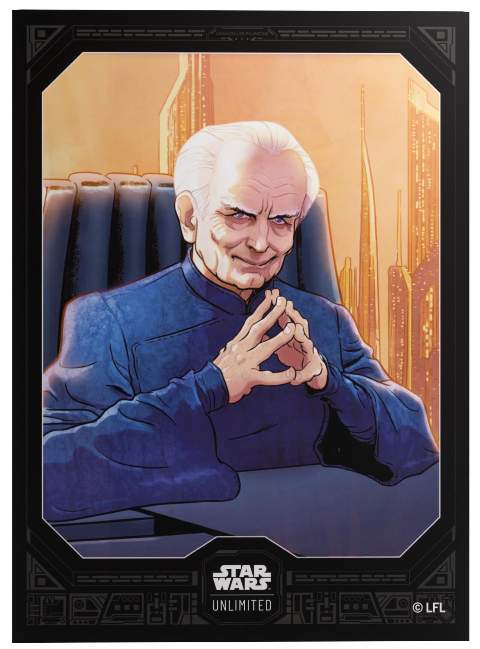 Gamegenic Star Wars Unlimited Premium Art Sleeves - Set 6 Leader 1 (66mm x 92mm)