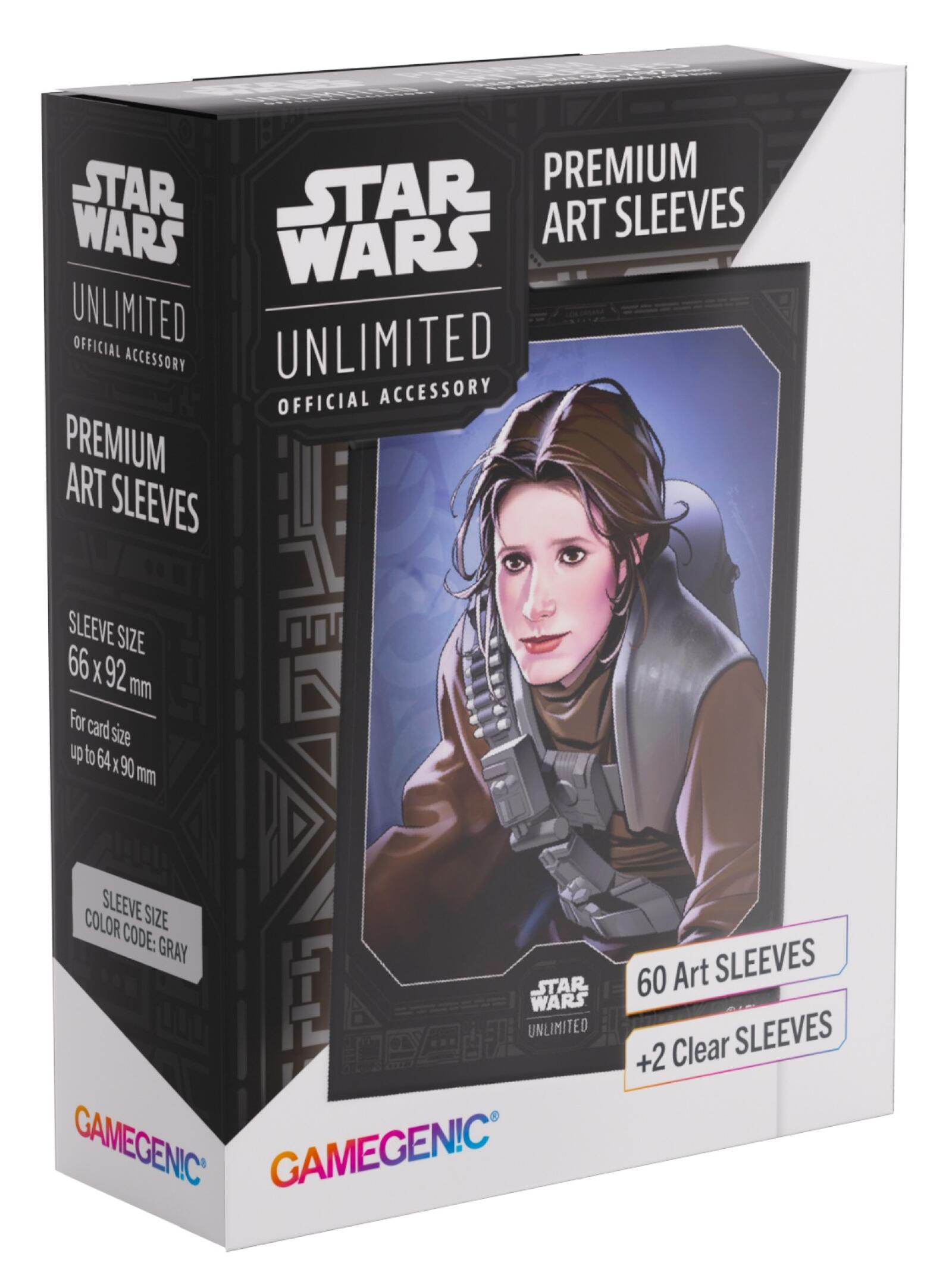 Gamegenic Star Wars Unlimited Premium Art Sleeves - R2-D2 (66mm x 92mm) (62 Sleeves Per Pack)