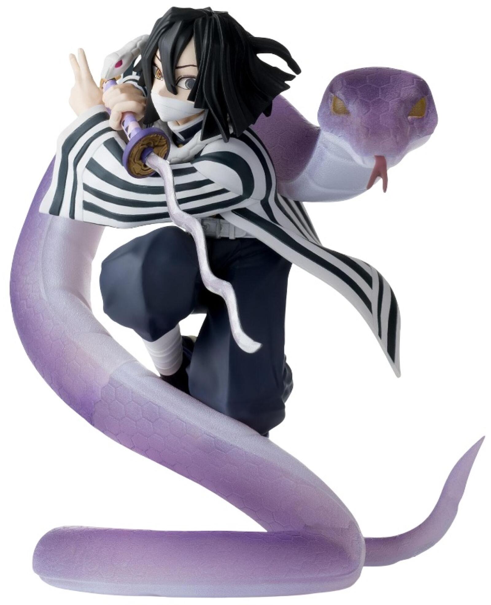 PREORDER Demon Slayer Kimetsu No Yaiba Xross Link Anime Figure Obanai Iguro Hashira Training Arc