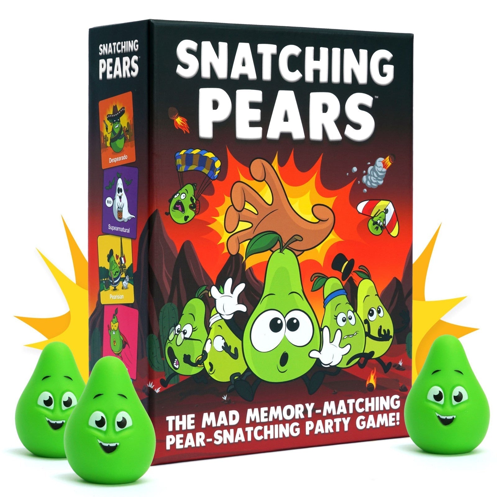 Snatching Pears The Mad Memory-Matching Pear-Snatching Party Game (Not for resell on Amazon/eBay)