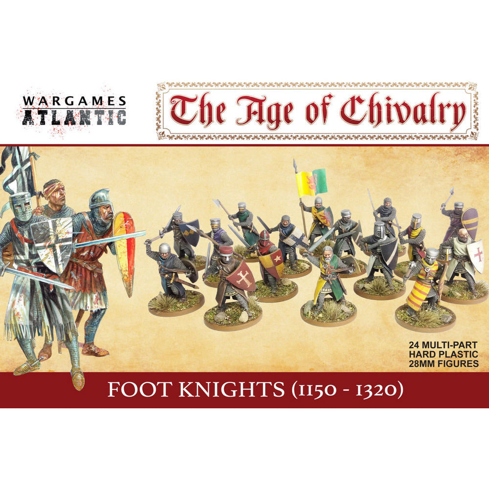 Wargames Atlantic - Barons War - Foot Knights (1150-1320)