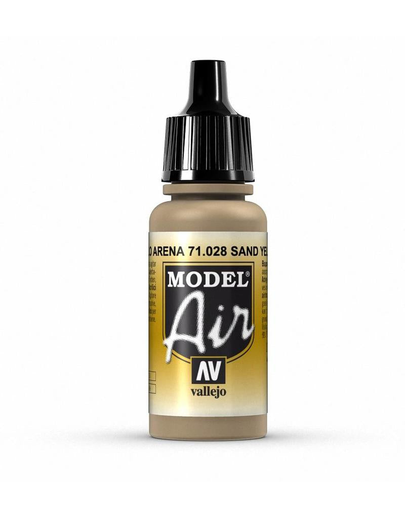 Vallejo - Model Air - Sand Yellow 17 ml Old Formulation