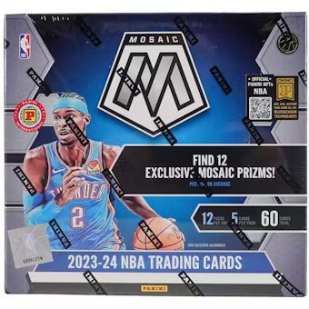 2023/24 Panini Mosaic Basketball International Hobby Box