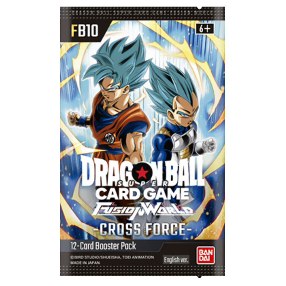 Dragon Ball Super CG Fusion World - Cross Force (FB10) - Display Case (12x Booster Boxes)