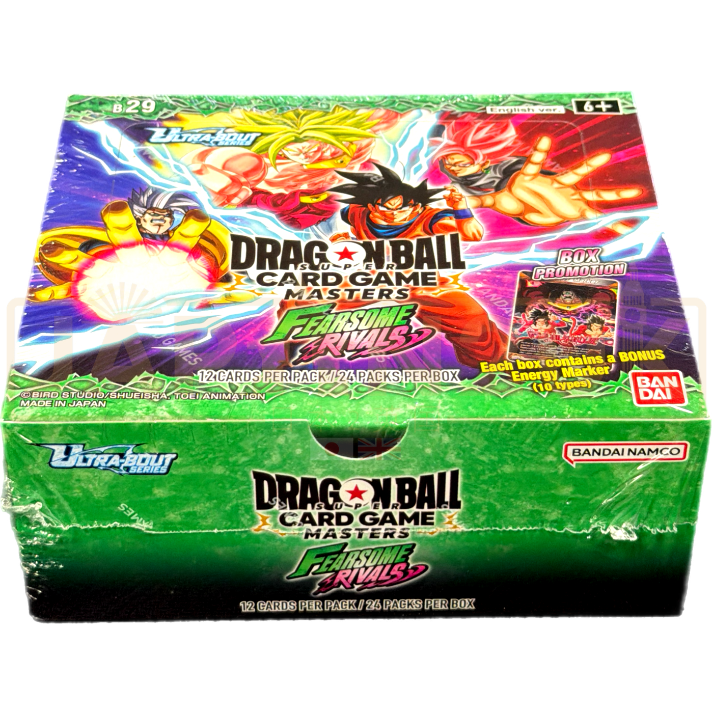 Dragon Ball Super Masters Fearsome Rivals B29 English Booster Box