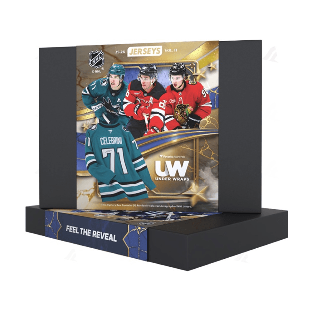 2025-26 Fanatics Under Wraps Jersey Hockey Volume 2