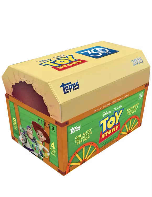 Topps Chrome 30th Anniversary Toy Story Hobby Booster Box