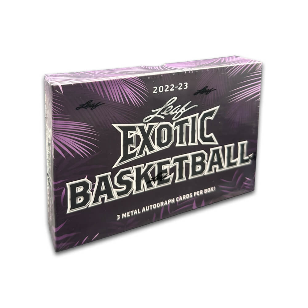 2022-23 Leaf Exotic Basketball Hobby Box