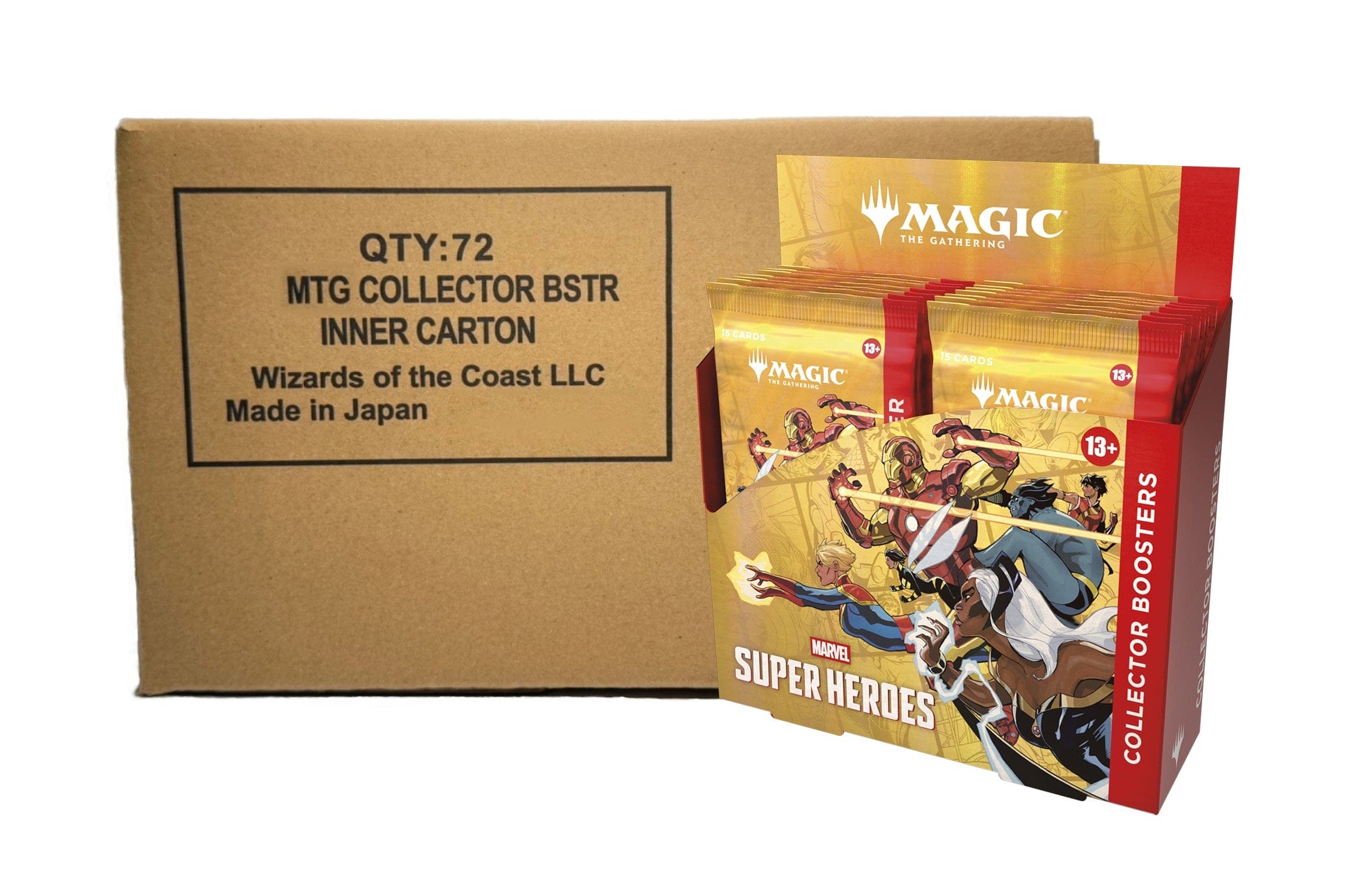 MTG Marvel Super Heroes [x6] Collector Sealed Inner Case