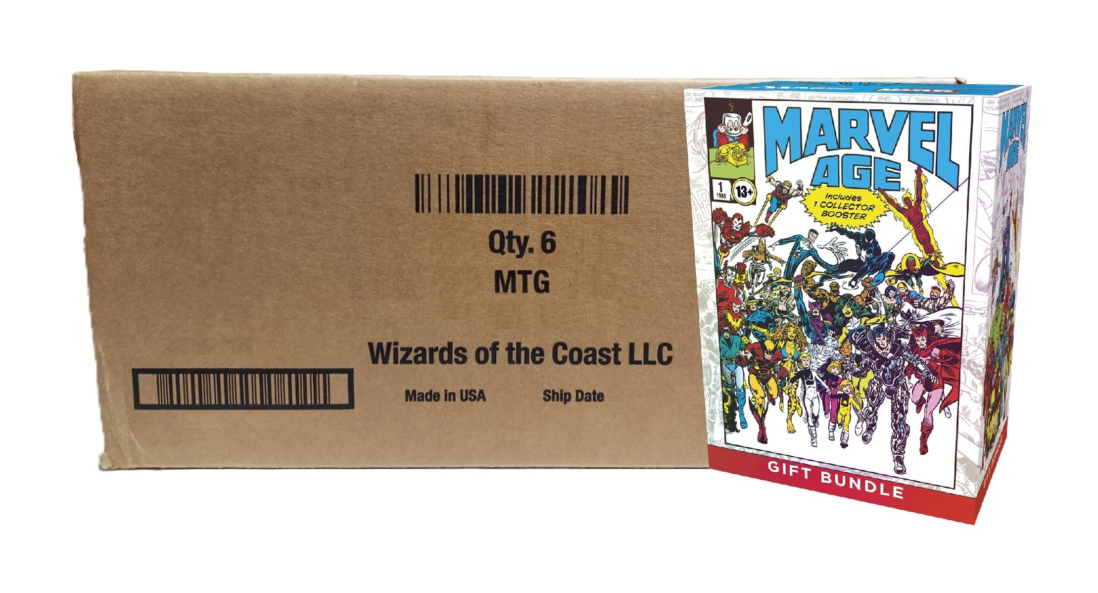 MTG Marvel Super Heroes [x6] Gift Bundle Sealed Case