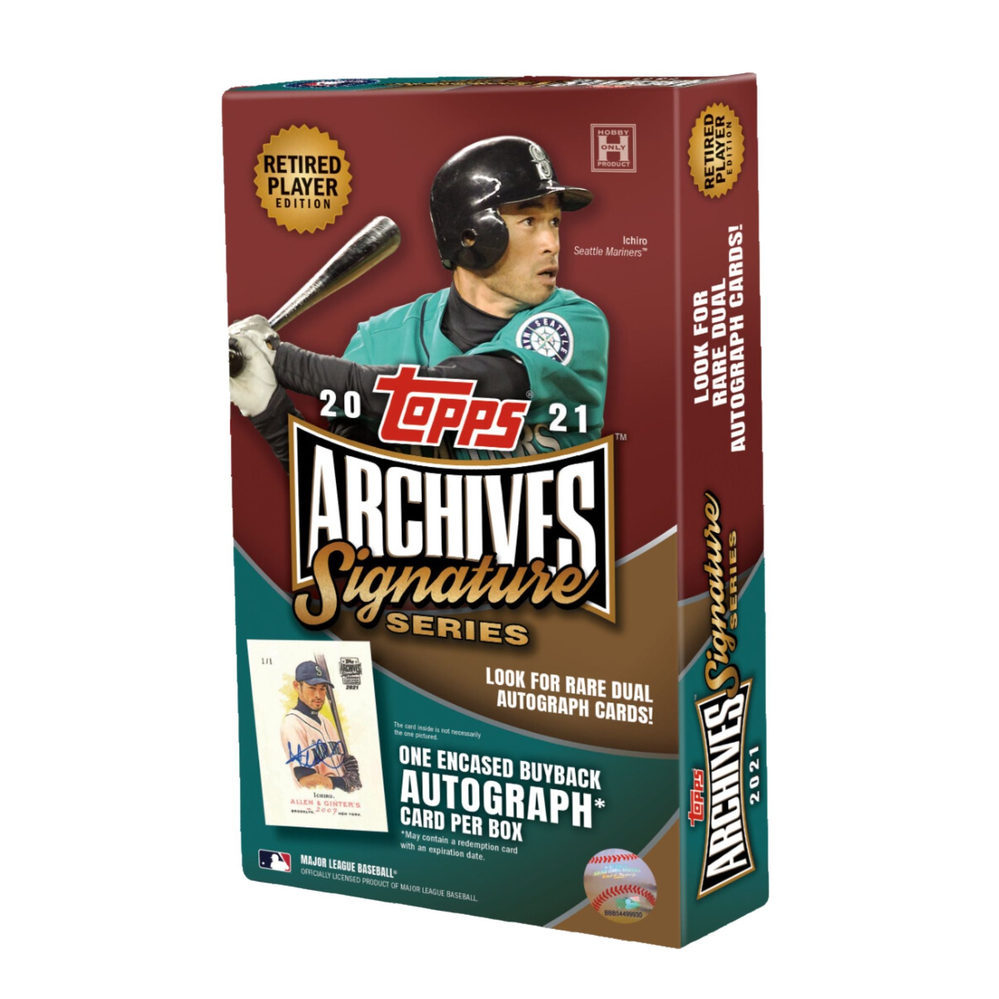 2021 Topps Archives Signature Series Retired Player Edition Baseball Hobby Box