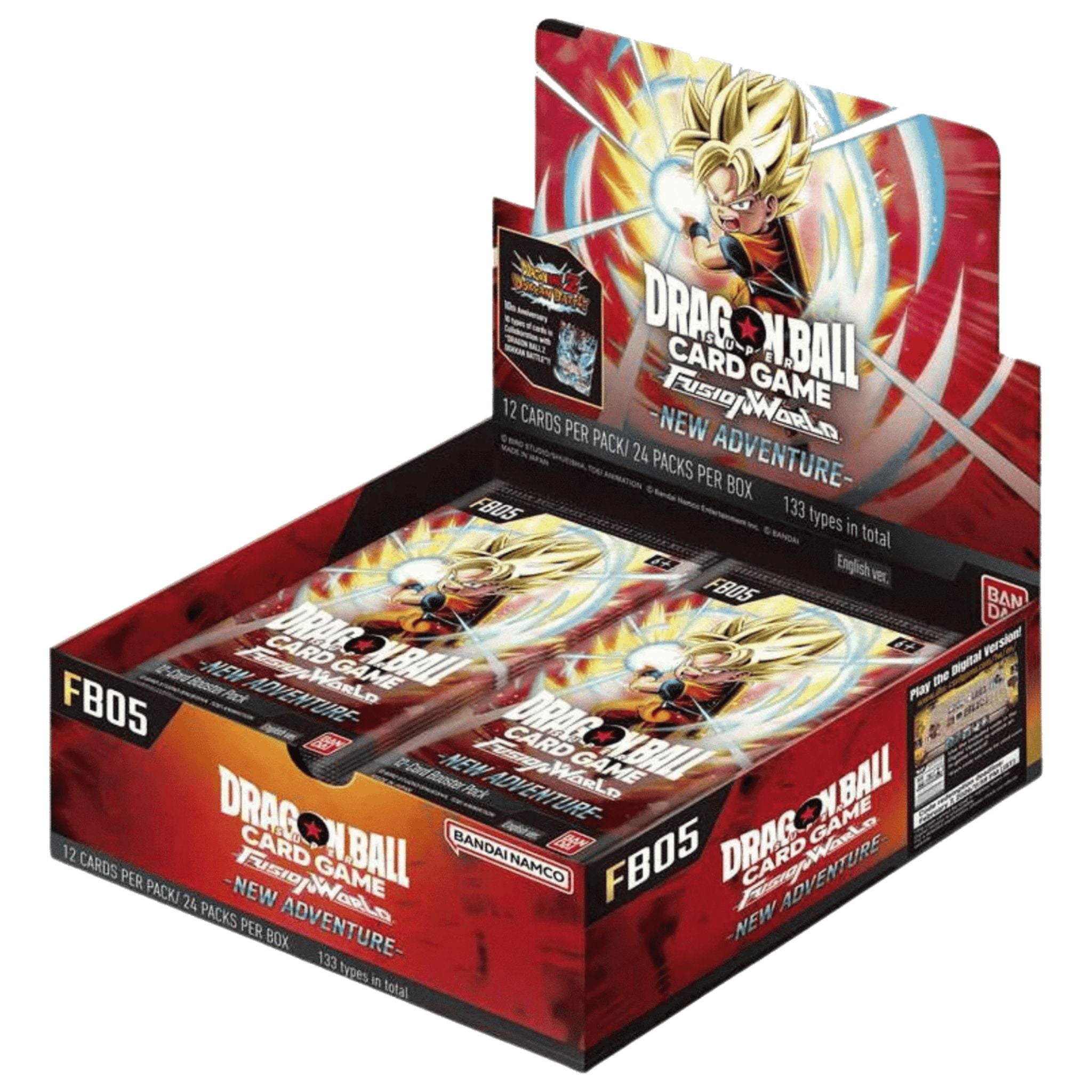 Dragon Ball Super Fusion World New Adventure Booster Box