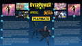 Overpower CCG Skybound Premium Playmat SET OF 6 (PRE-ORDER AUGUST 2026)