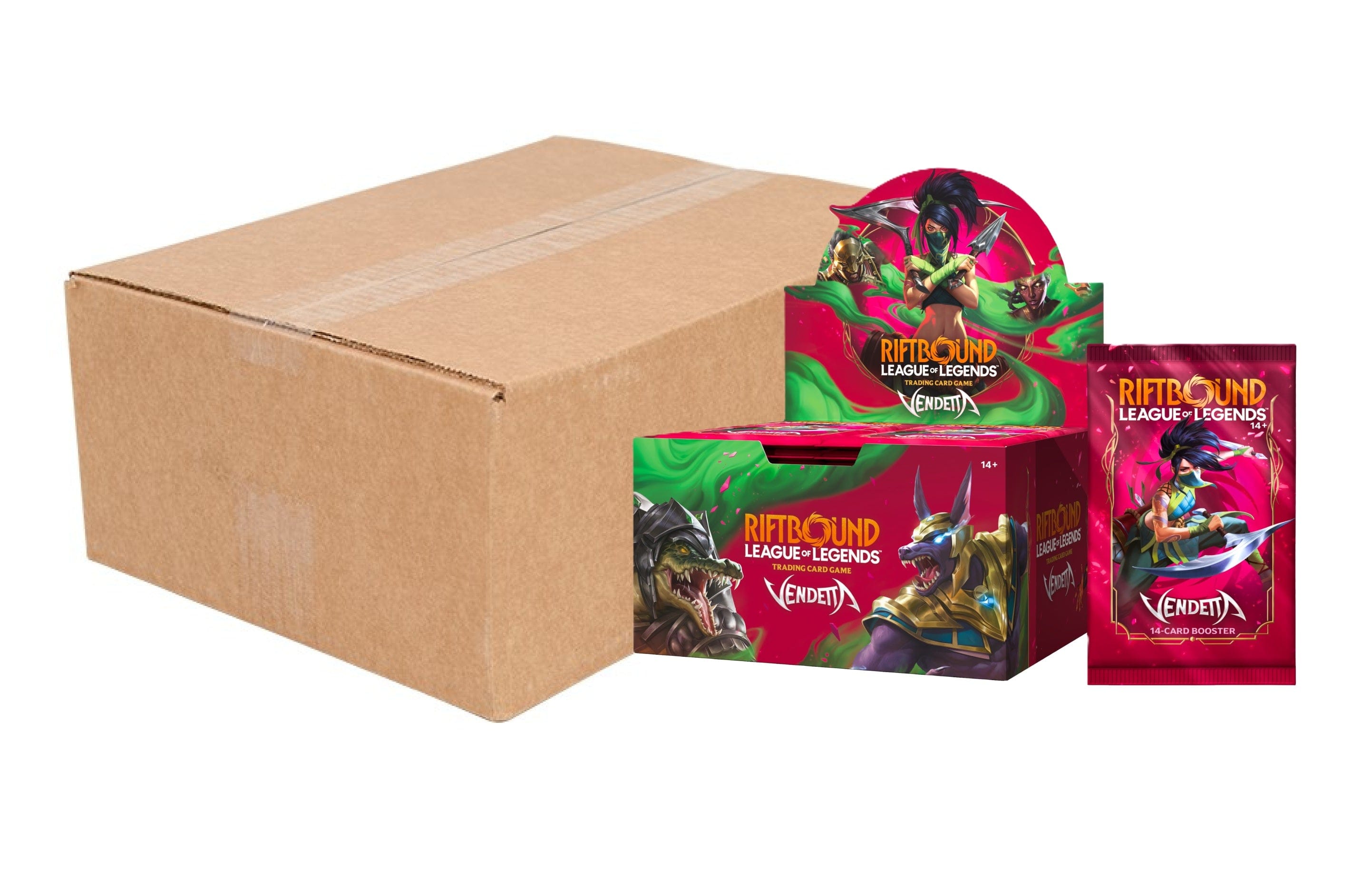 Riftbound - League of Legends TCG: Vendetta [6x] Booster Sealed Case