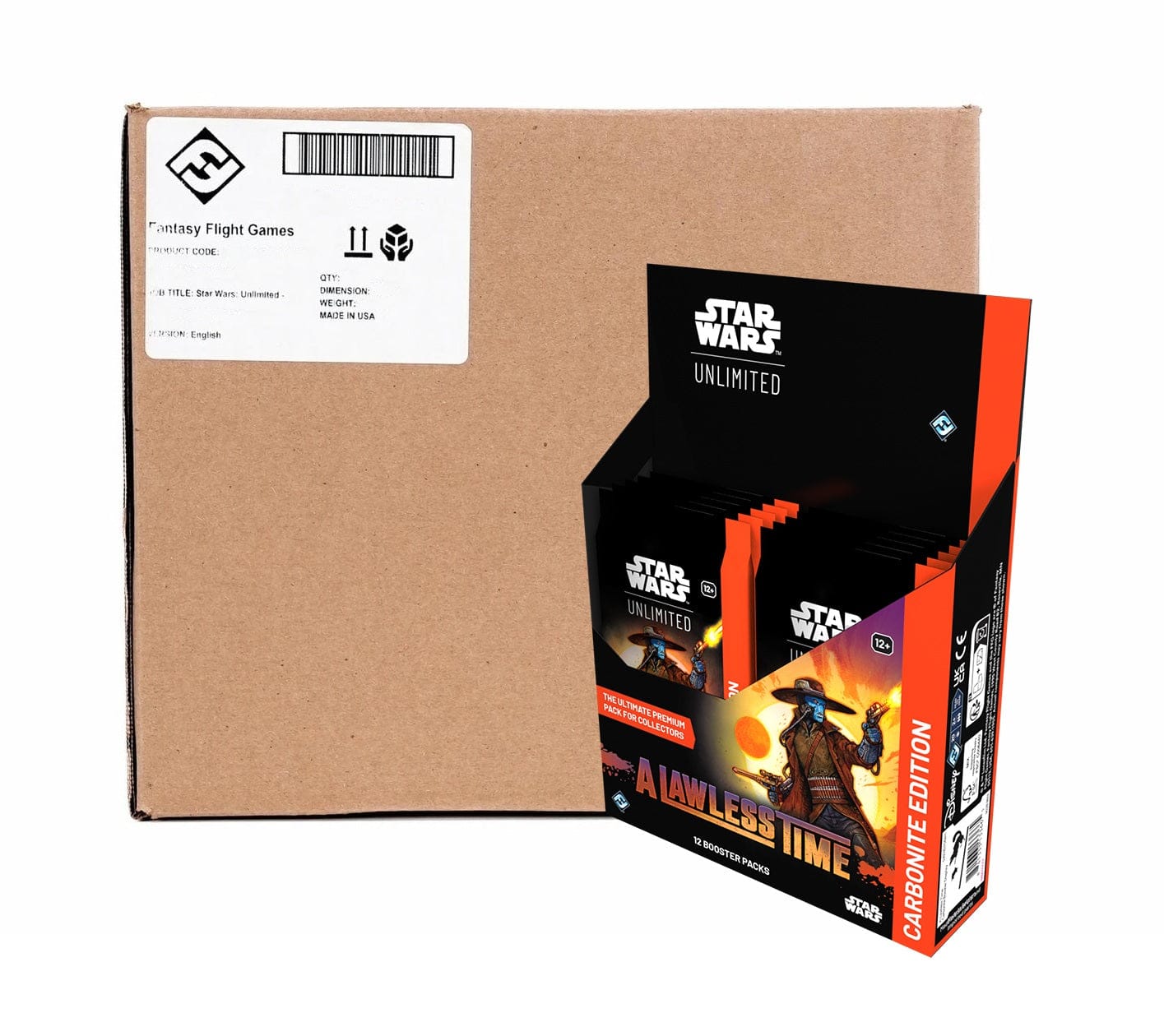 Star Wars: Unlimited - A Lawless Time [x4] Sealed Carbonite Case