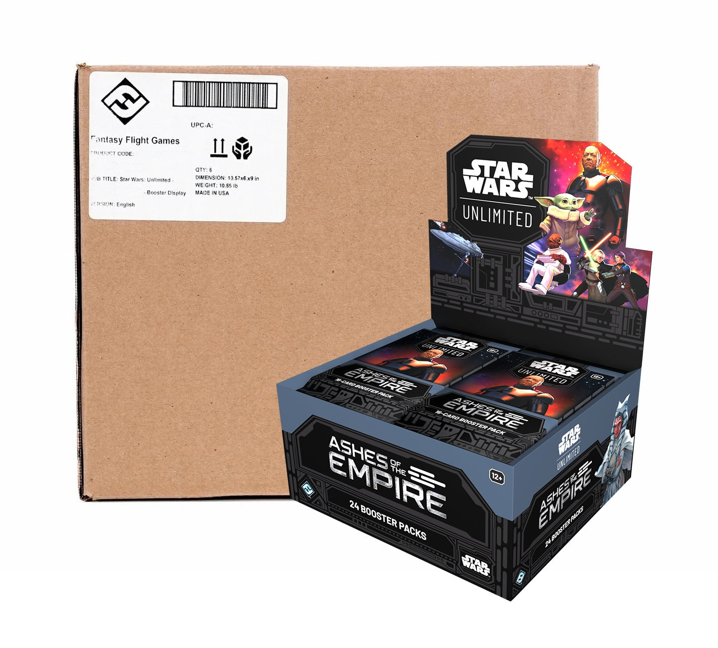 Star Wars: Unlimited - Ashes of the Empire [x6] Booster Sealed Case