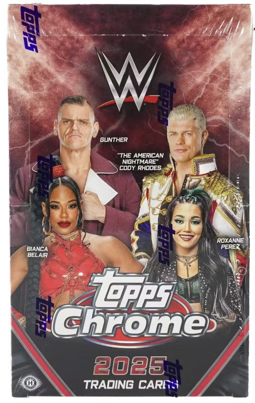 2025 Topps Chrome WWE Wrestling Hobby Box