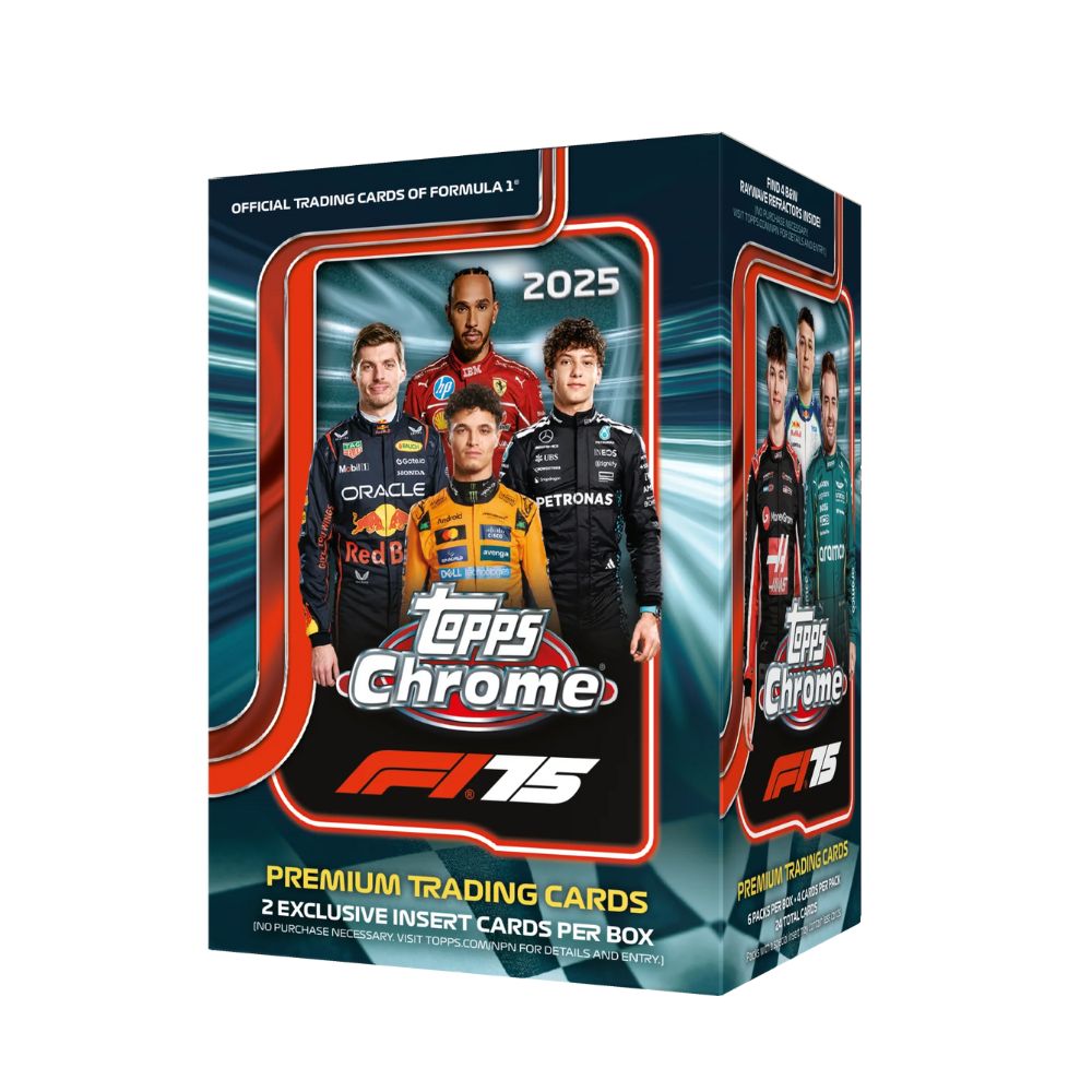 2025 Topps Chrome Formula 1 Racing Value Box