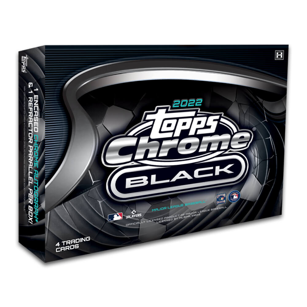 2022 Topps Chrome Black Baseball Hobby Box
