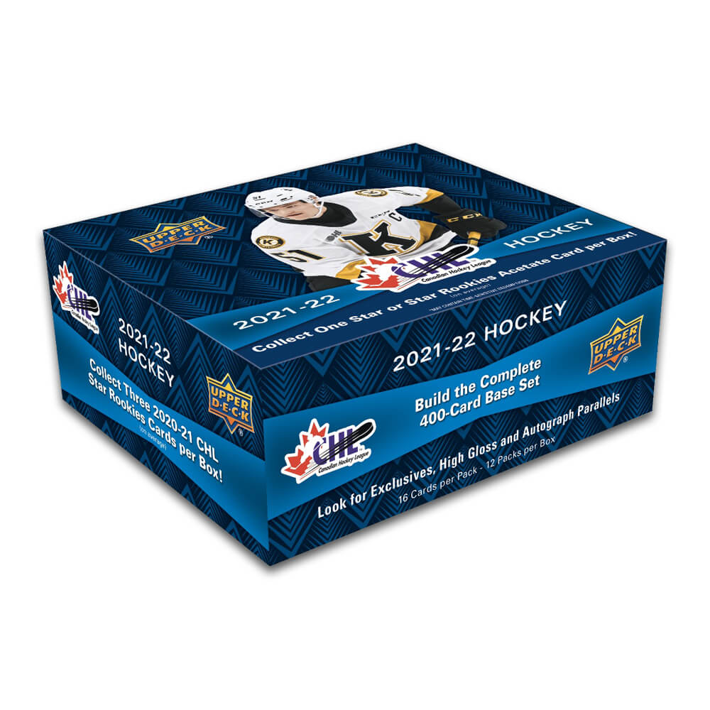 2021-22 Upper Deck CHL Hockey Hobby Box