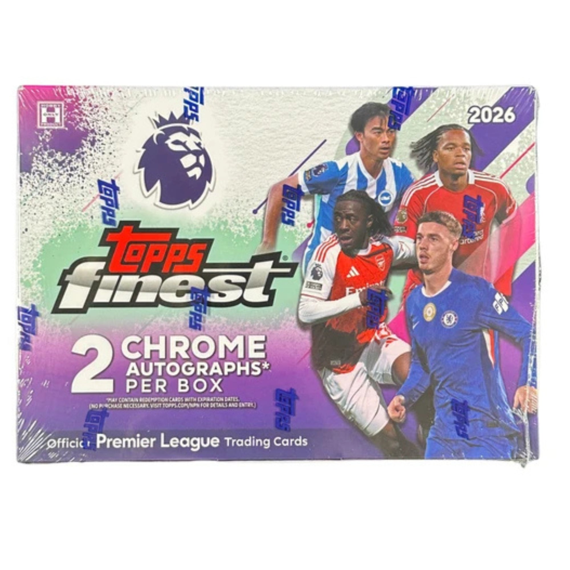 2025-26 Topps Finest Soccer English Premier League Hobby Box