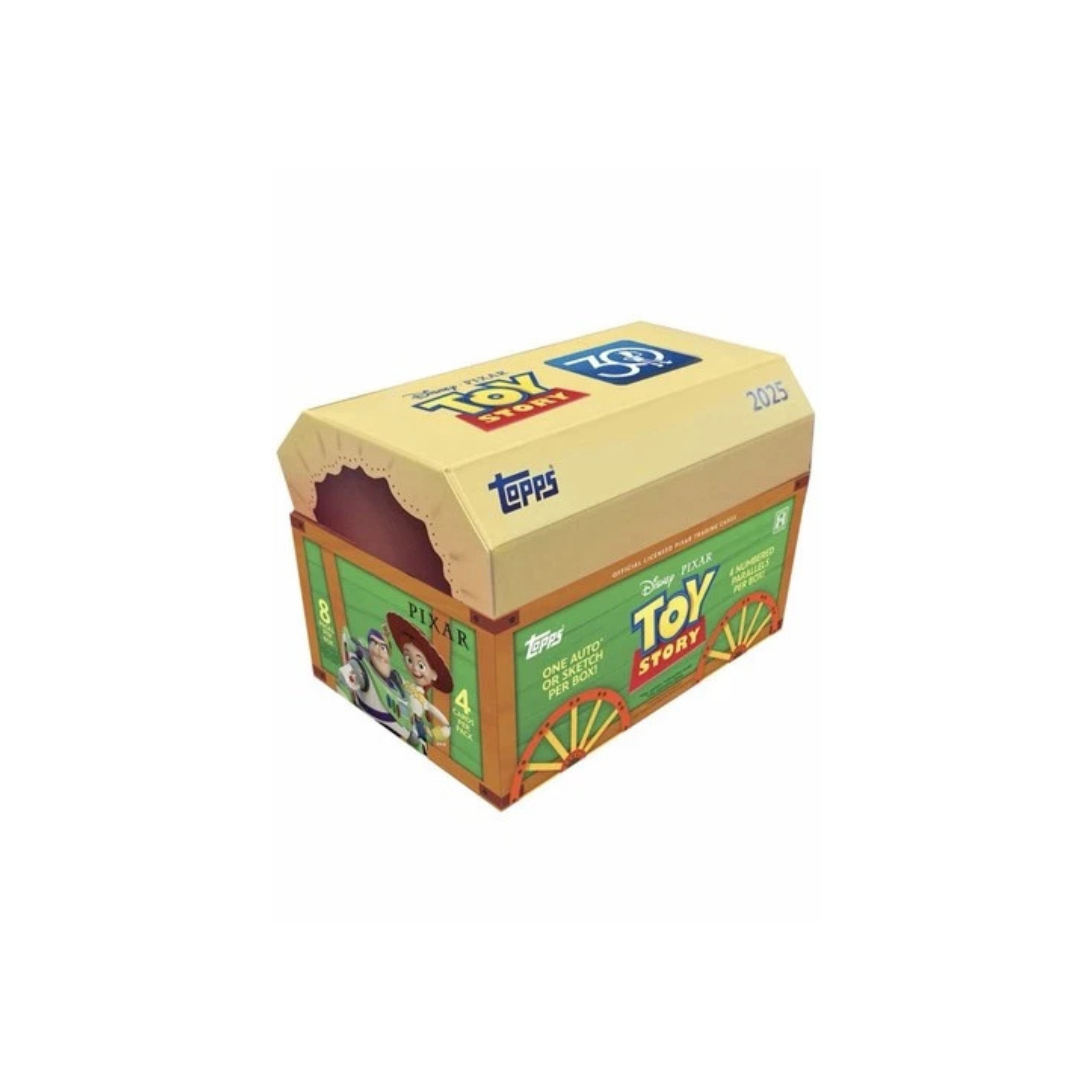 2025 Topps Pixar Crystal 30 Years of Toy Story Hobby Case