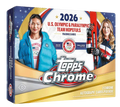 2026 Topps Chrome U.S. Winter Olympics & Paralympic Team Hopefuls Hobby Box