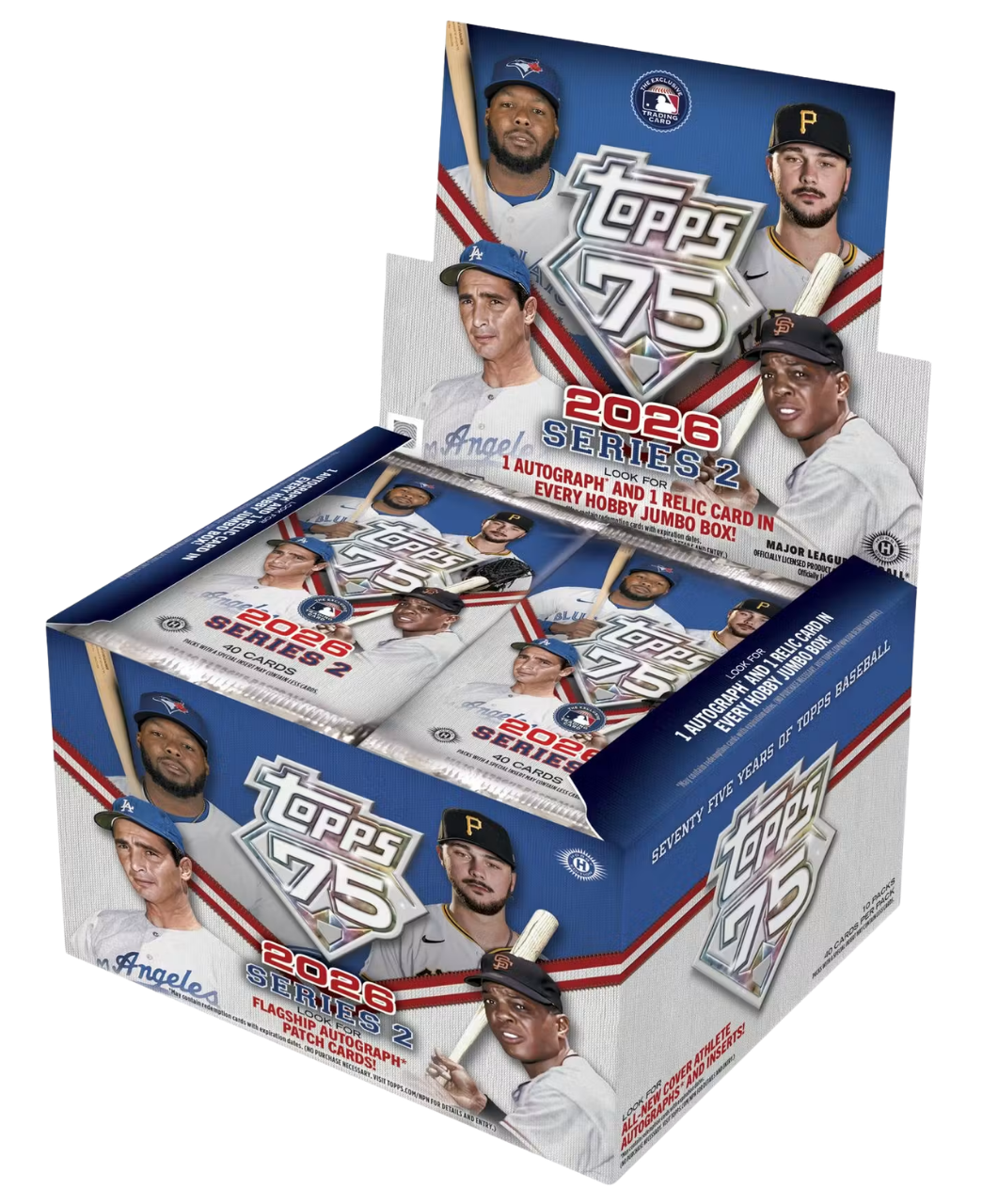 2026 Topps Series 2 Baseball Hobby Jumbo Box