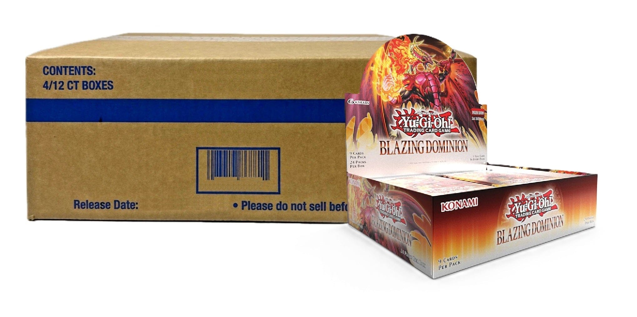 Yu-Gi-Oh! Blazing Dominion [x12] Booster Case