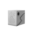 Dragon Shield: Deck Box  Double Shell  Ashen White/Black