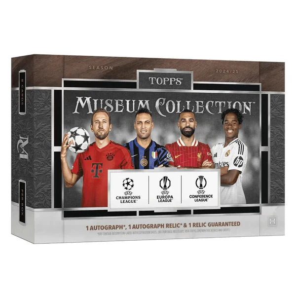 2024/25 Topps Museum Collection UEFA Champions League Hobby Box