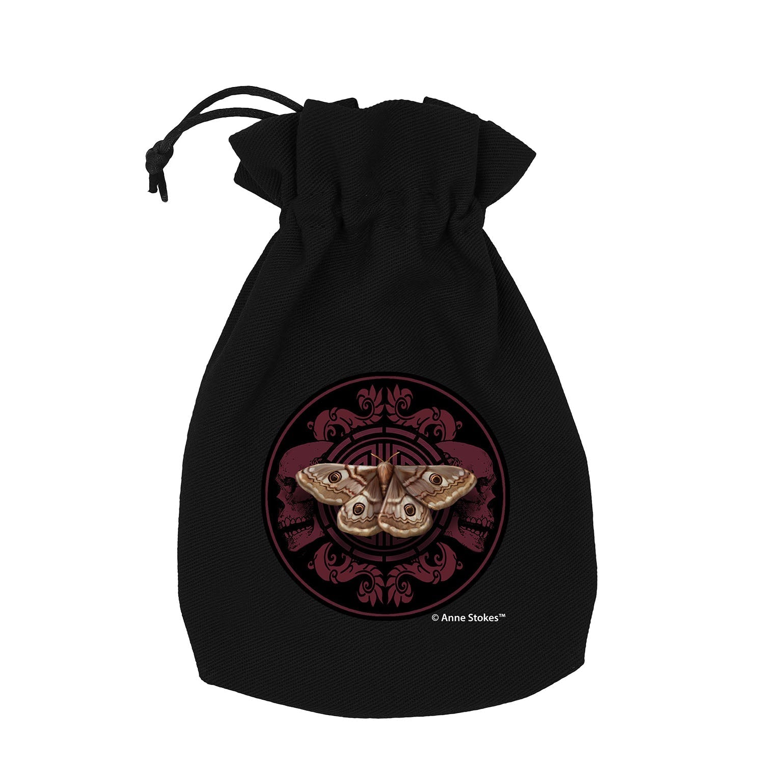 Q Workshop - Anne Stokes - Dice Pouch - Magic Moth