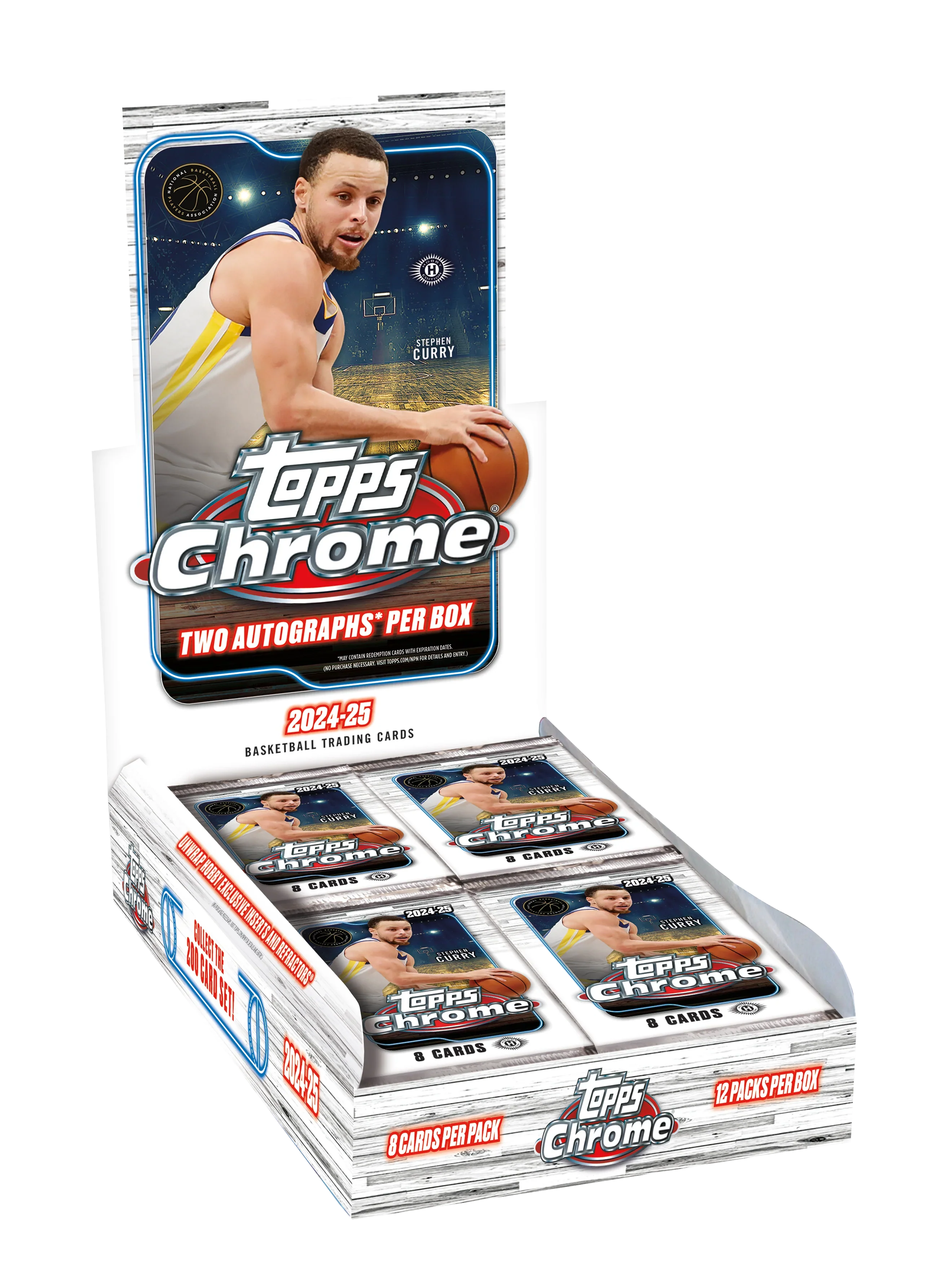 2024-25 Topps Chrome NBA Basketball Hobby Box
