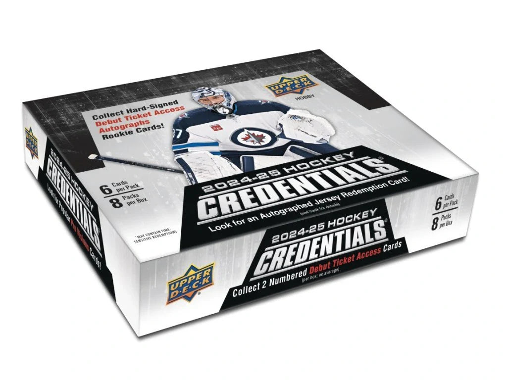 Upper Deck - 2024-25 - Hockey - Credentials - Hobby Box