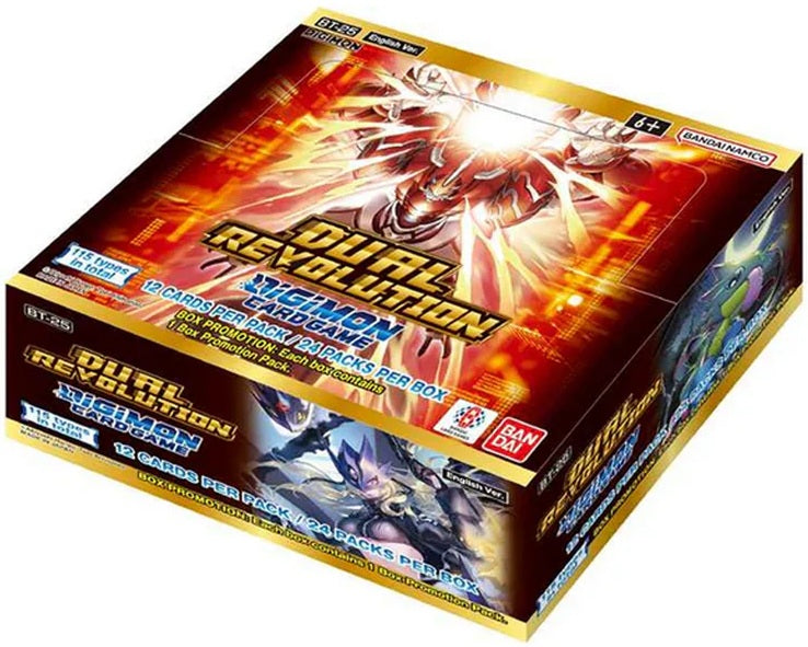 Bandai - Digimon Trading Card Game - BT-25 - Dual Revolution - Booster Box
