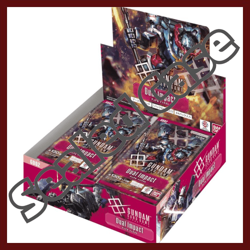 {GD02 Case} Gundam Card Game Booster Pack Dual Impact