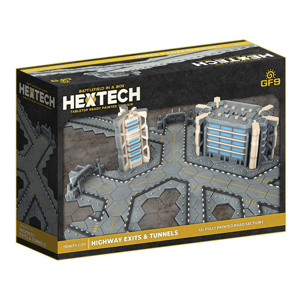 Hextech Terrain: Trinity City  Highway Exits and Tunnels