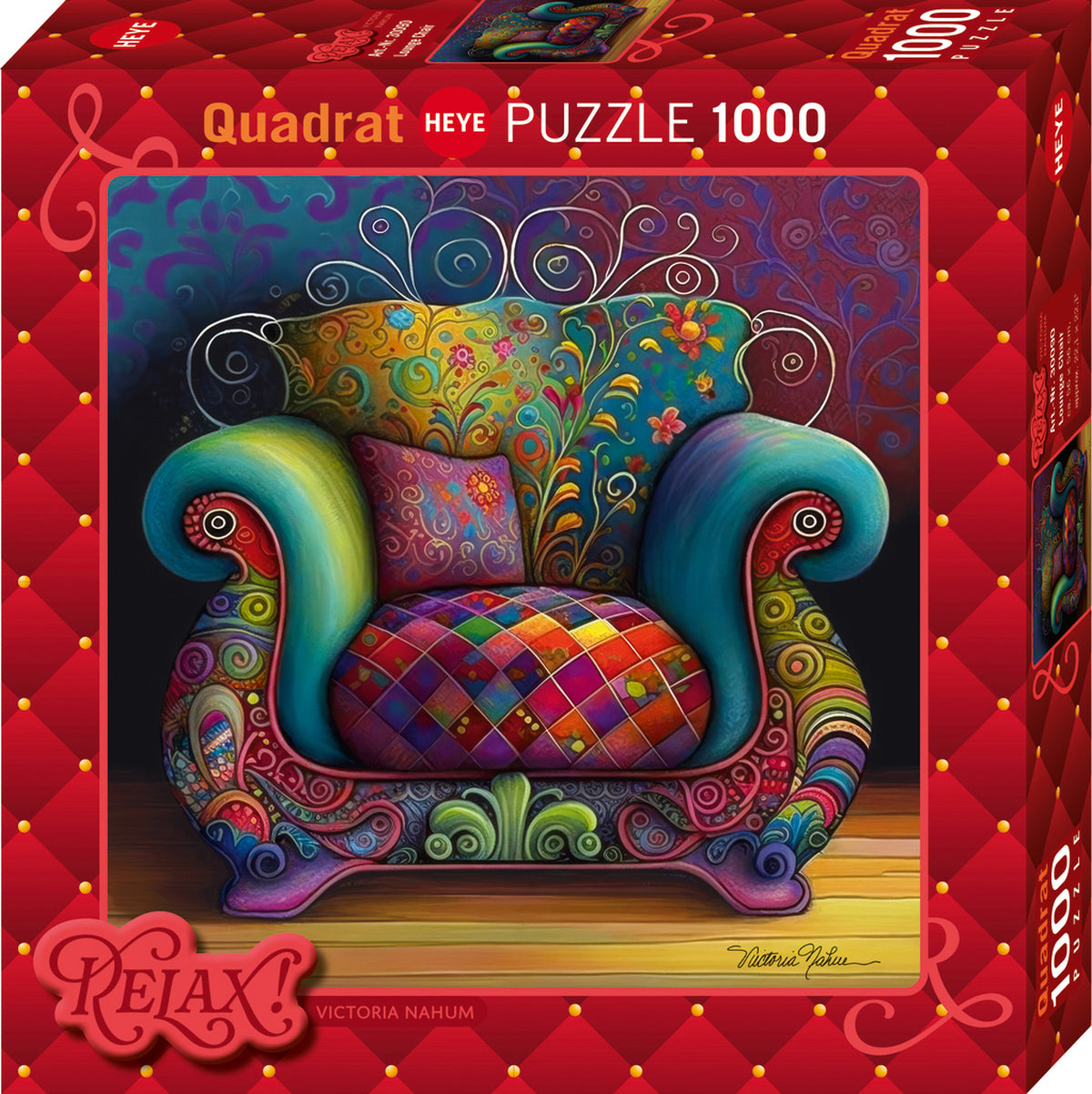 Puzzle - Heye - Nahum; Relax! Lounge Chair 1000Pc