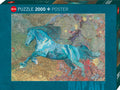 Puzzle - Heye - Cusick; Map Art Map Horse 2000Pc