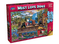 Puzzle - Holdson - Must Love Dogs - Dock Dogs 500 XL Size Pieces