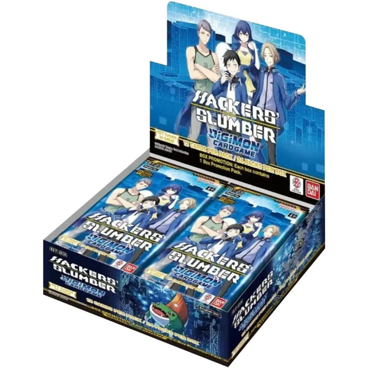 Bandai - Digimon Trading Card Game - BT-23 - Hackers Slumber - Booster Box