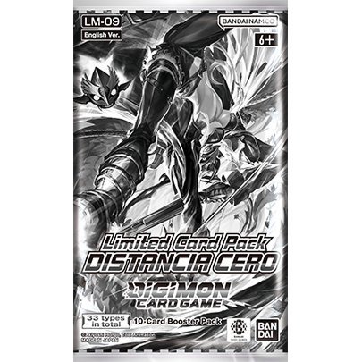 Digimon Card Game - Special Limited Set - DISTANCIA CERO (LM09) - Display Case (12x Booster Boxes)