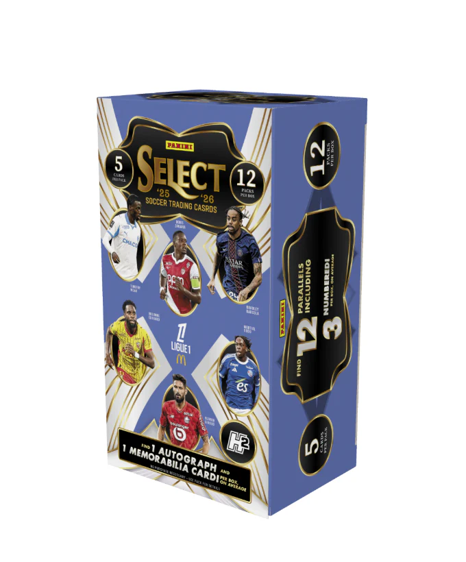 2025-26 Panini Select Ligue 1 H2 - Hobby Box